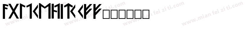 AgltCentITC CFF字体转换